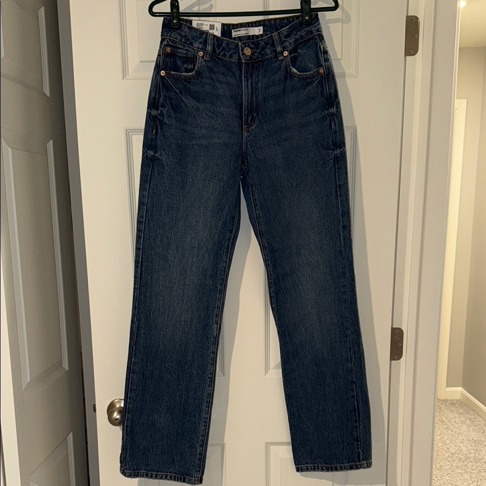 NWT: Garage Denim Women’s. Droit Années ‘90s Straight-Leg Jeans with